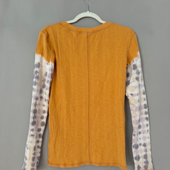 Free People Big Sur Tie Dye Long Sleeve T-Shirt Medium - Picture 5 of 5
